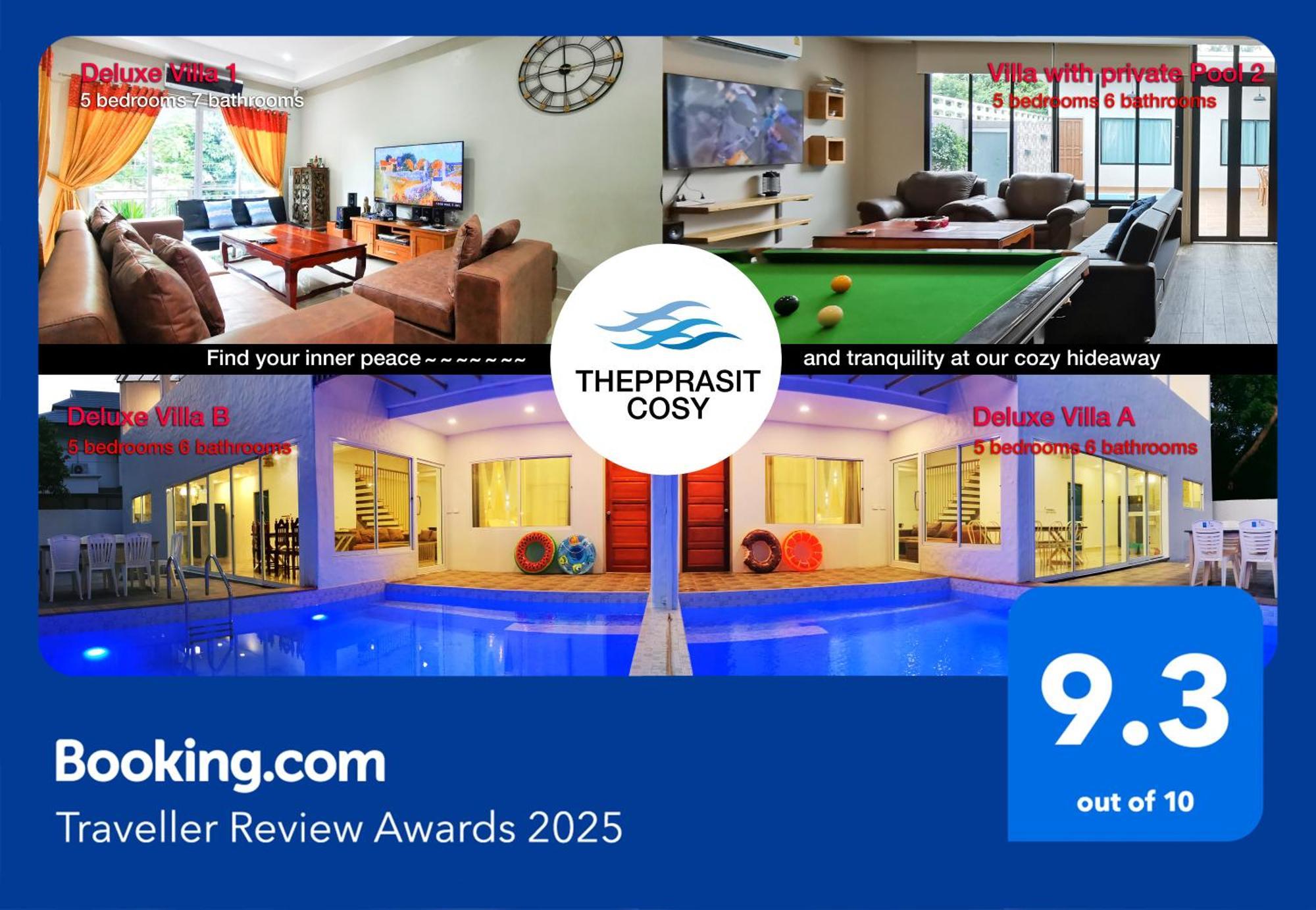 Villa Thepprasit Cosy Jomtien Beach Exterior foto
