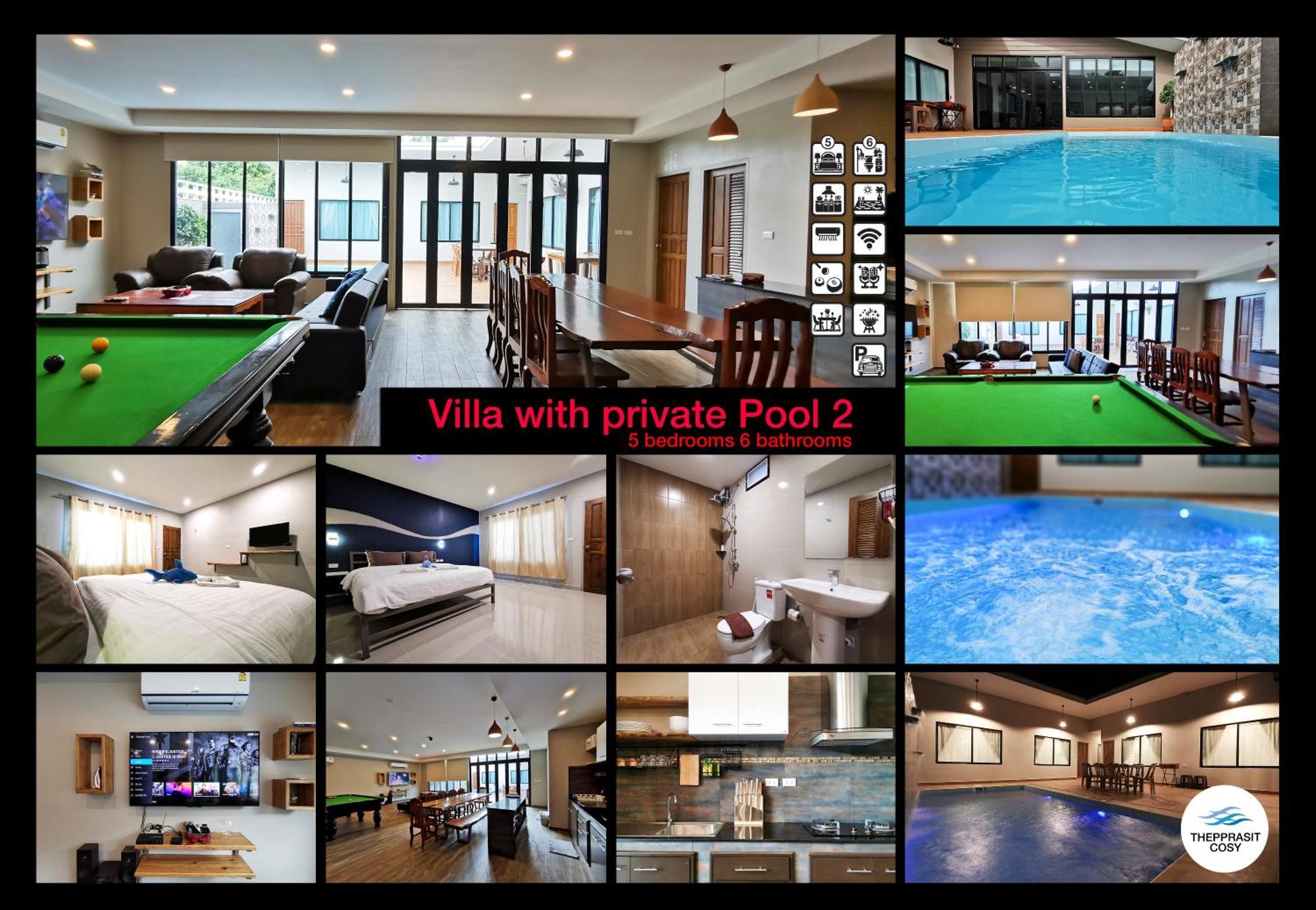 Villa Thepprasit Cosy Jomtien Beach Exterior foto