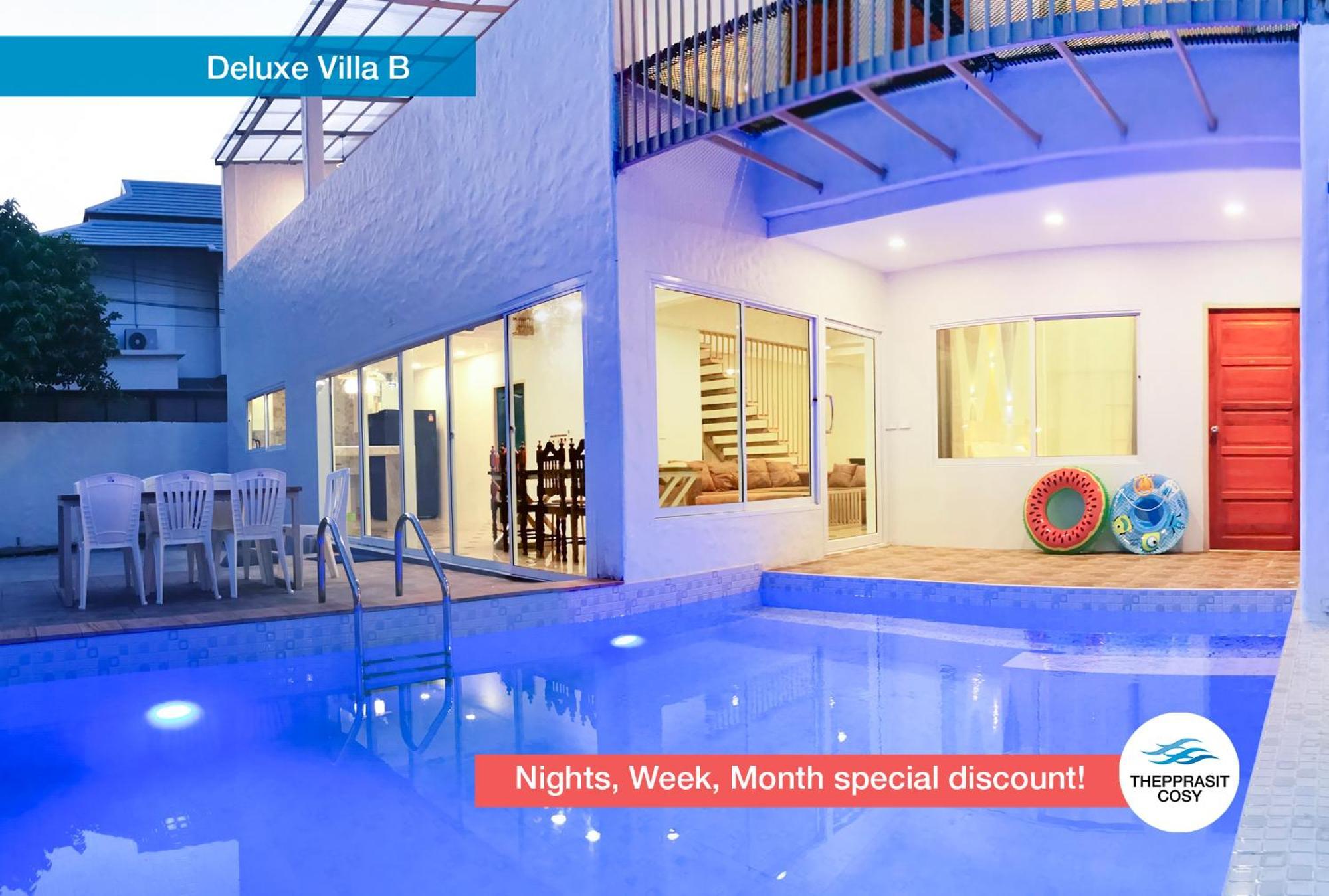 Villa Thepprasit Cosy Jomtien Beach Exterior foto
