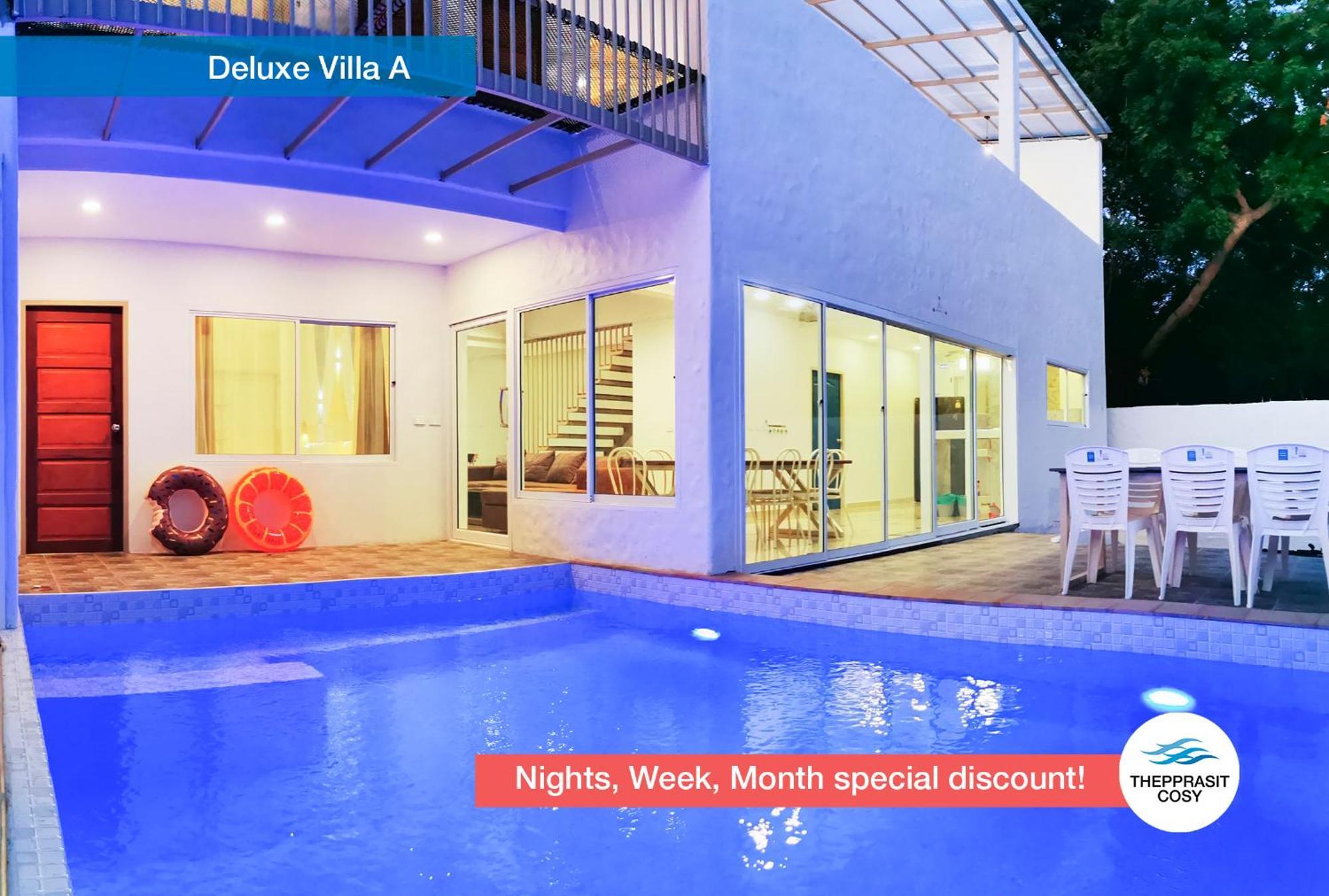 Villa Thepprasit Cosy Jomtien Beach Exterior foto