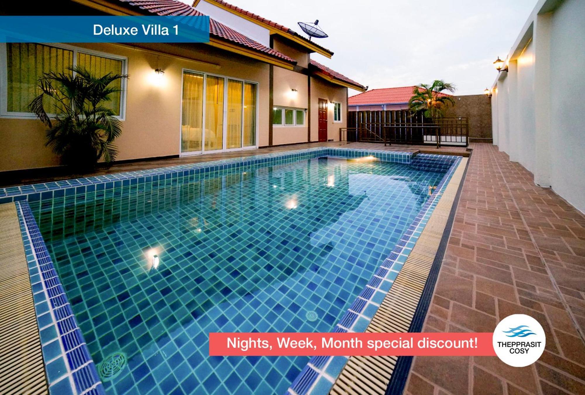 Villa Thepprasit Cosy Jomtien Beach Exterior foto