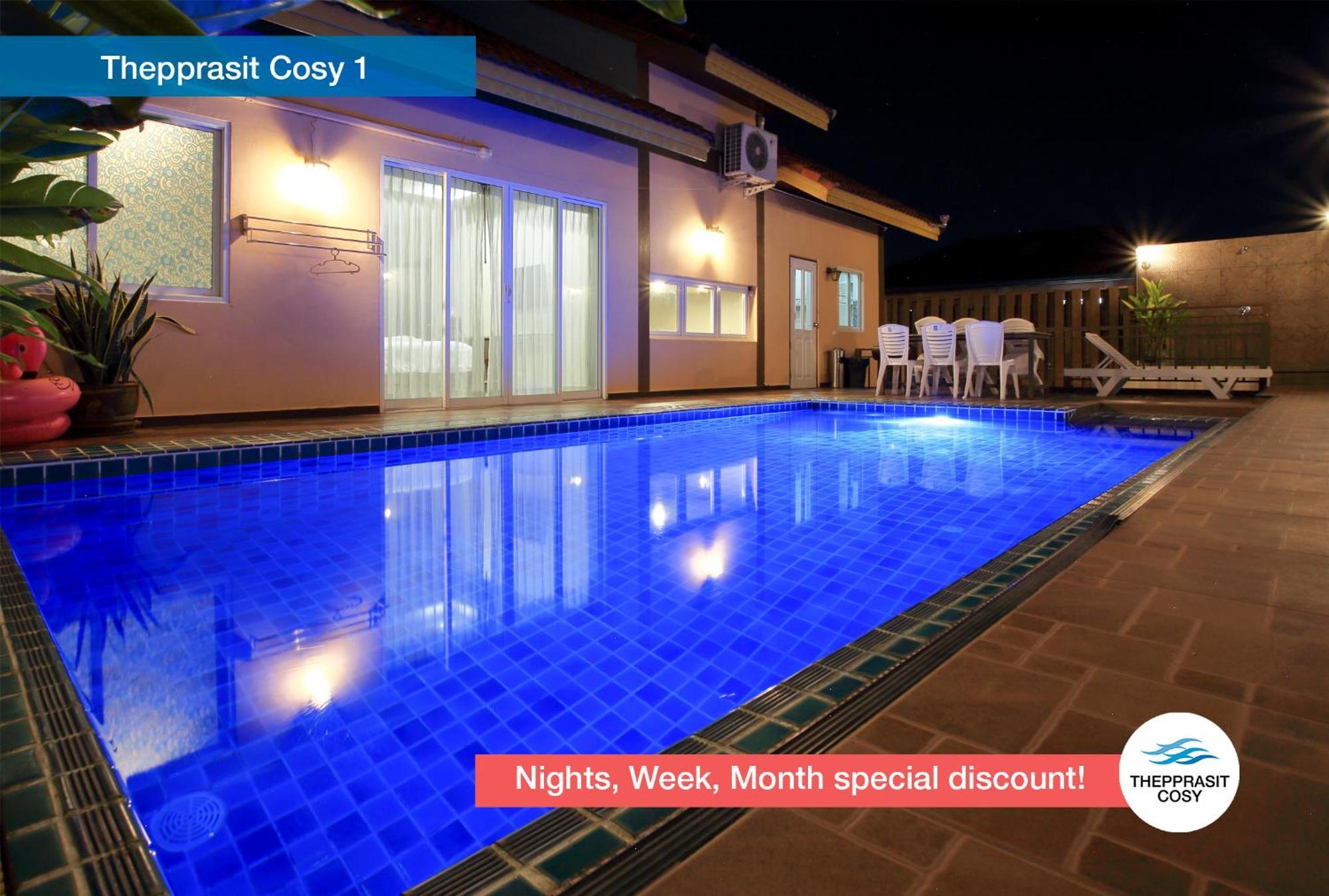 Villa Thepprasit Cosy Jomtien Beach Exterior foto